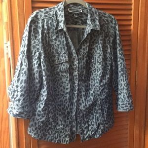 Karen Scott Denim  shirt